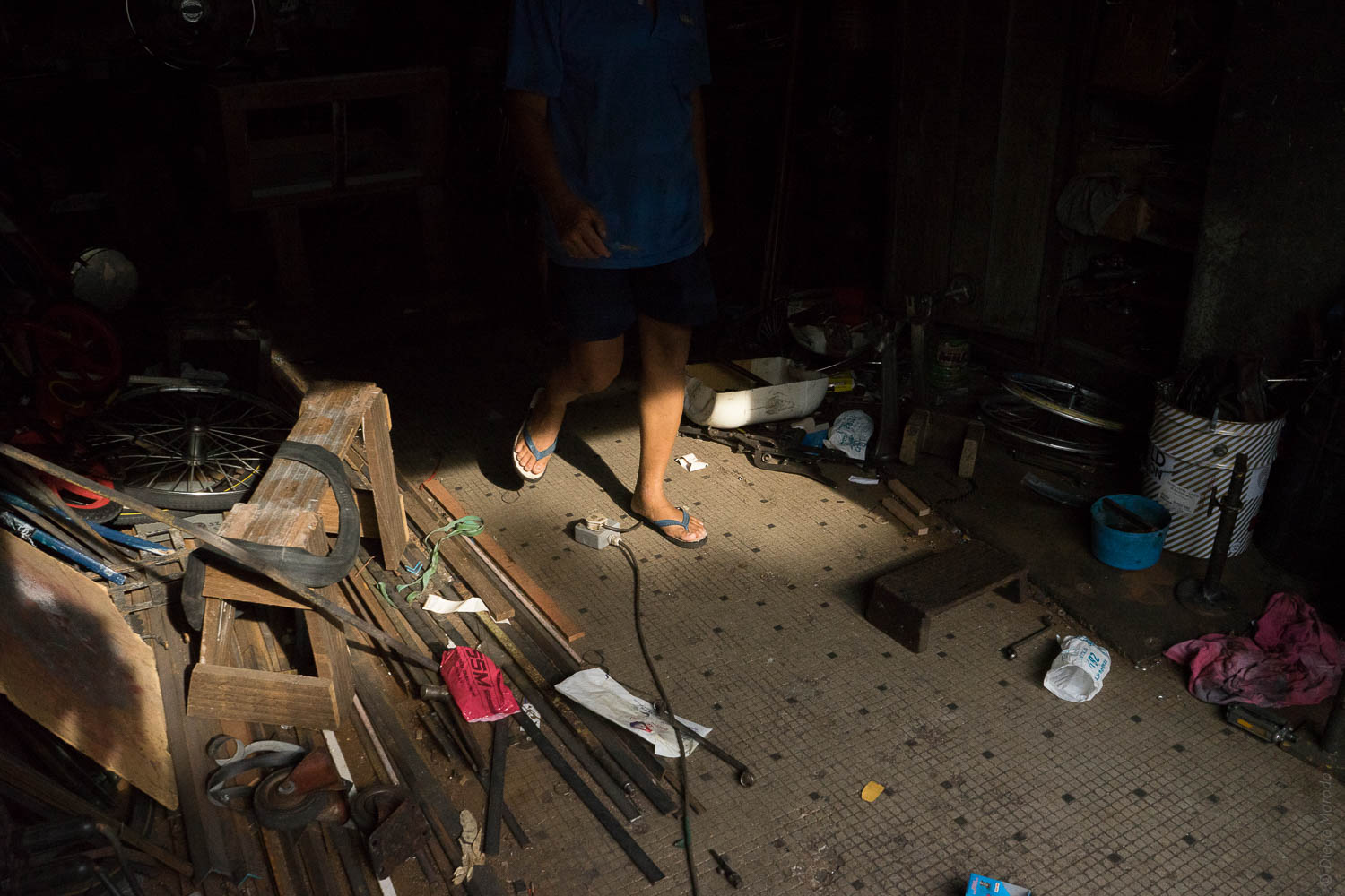 the last trishaw maker of penang, trishaw maker, mr choo yew choon, trishaws of penang, malaysia trishaws