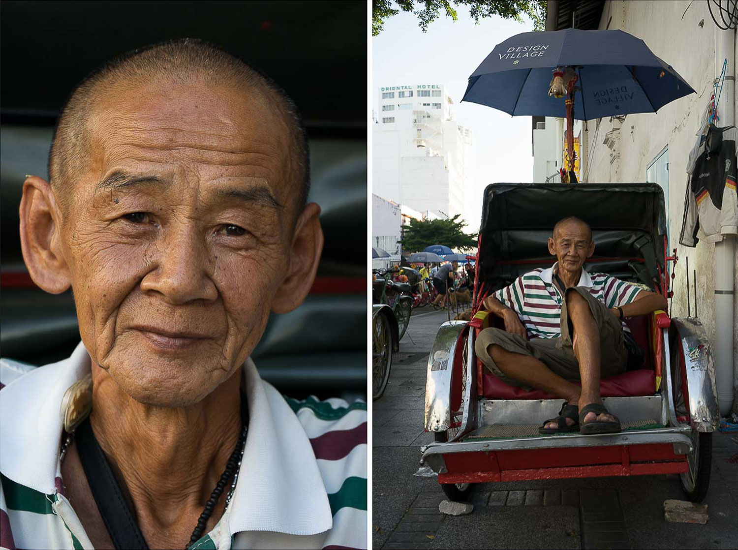 Trishaw Drivers of Penang, Jinrikisha, Rickshaw